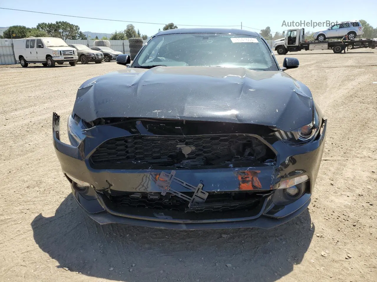 2016 Ford Mustang  Black vin: 1FA6P8TH7G5260212