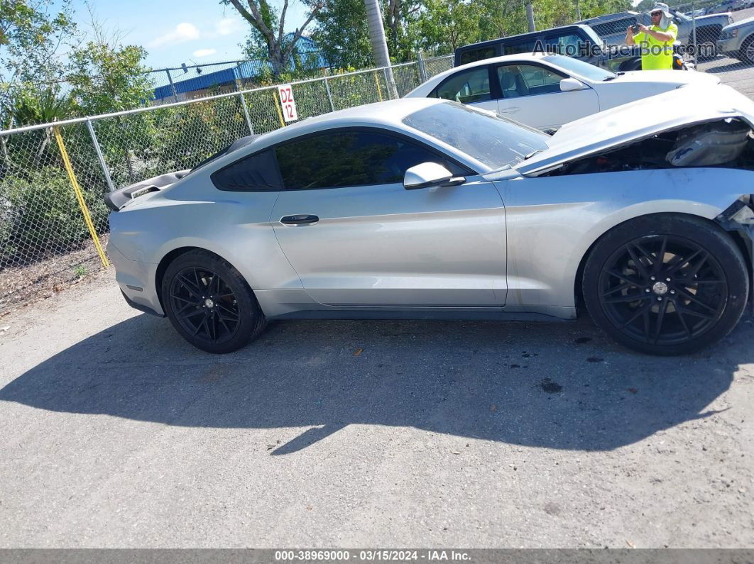 2016 Ford Mustang Ecoboost Gray vin: 1FA6P8TH7G5274143