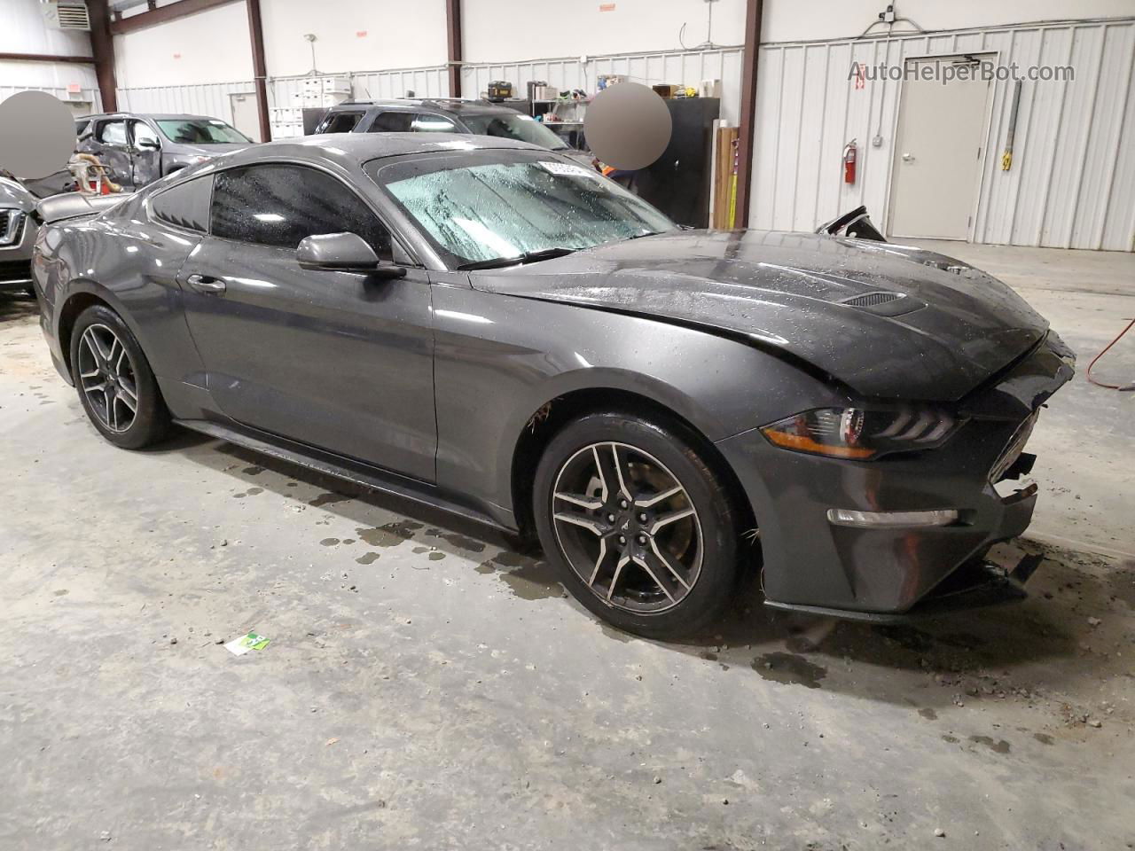 2020 Ford Mustang  Угольный vin: 1FA6P8TH7L5112359