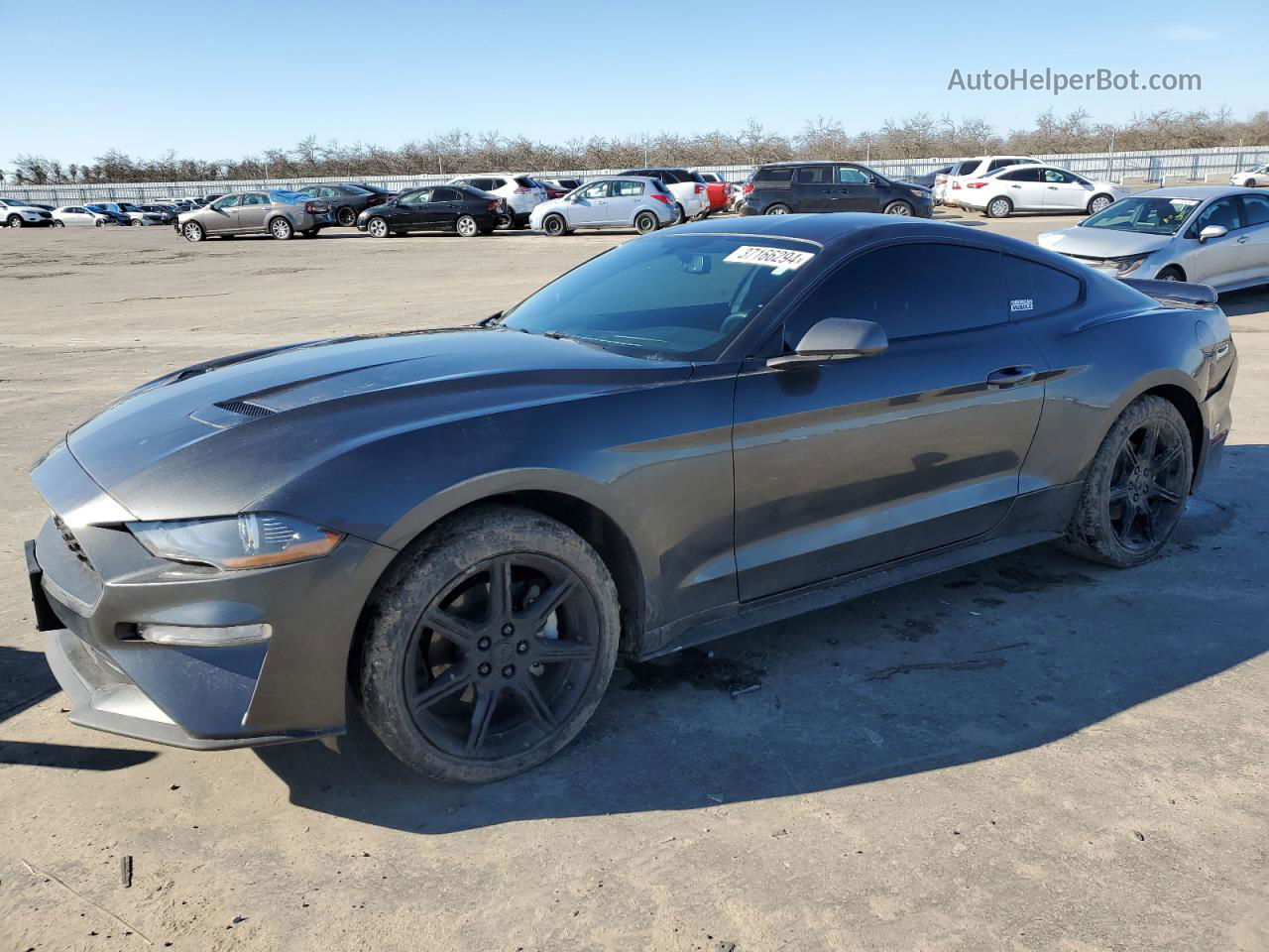 2020 Ford Mustang  Gray vin: 1FA6P8TH7L5124902