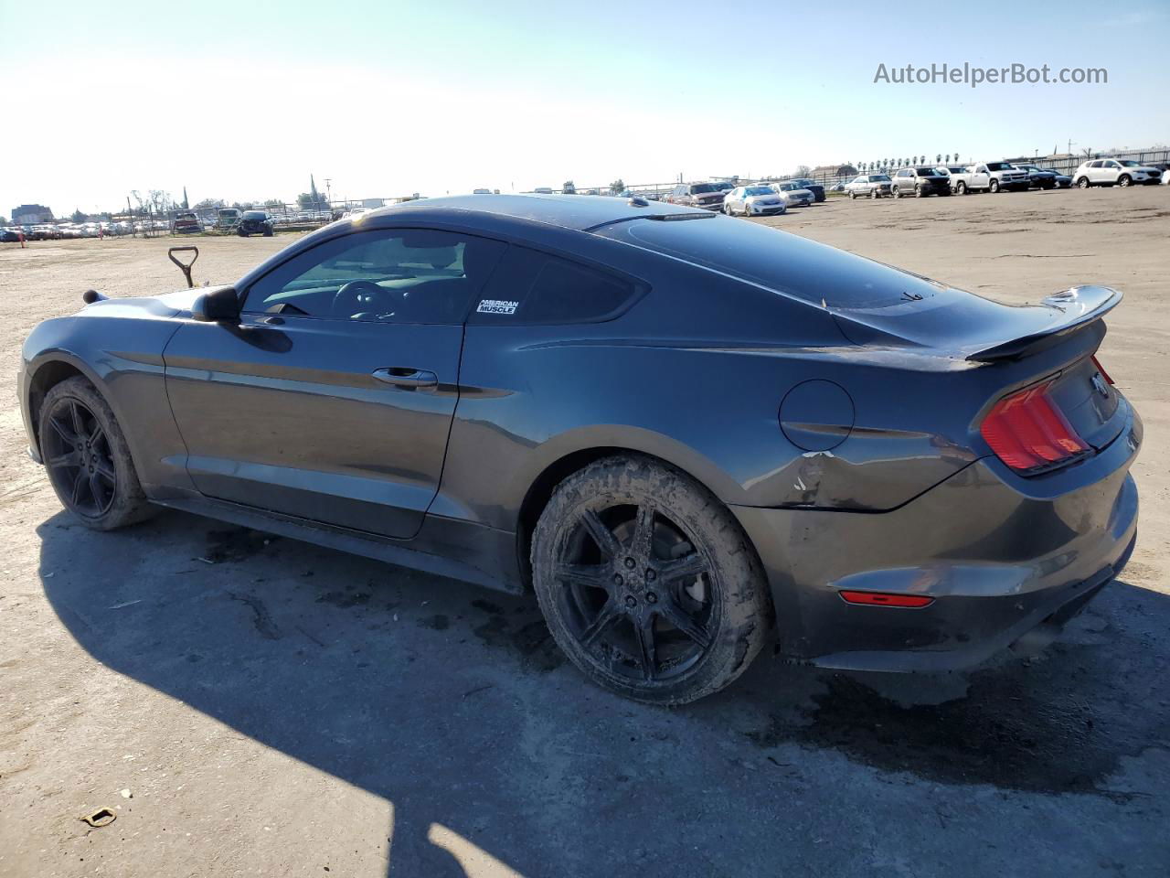 2020 Ford Mustang  Gray vin: 1FA6P8TH7L5124902