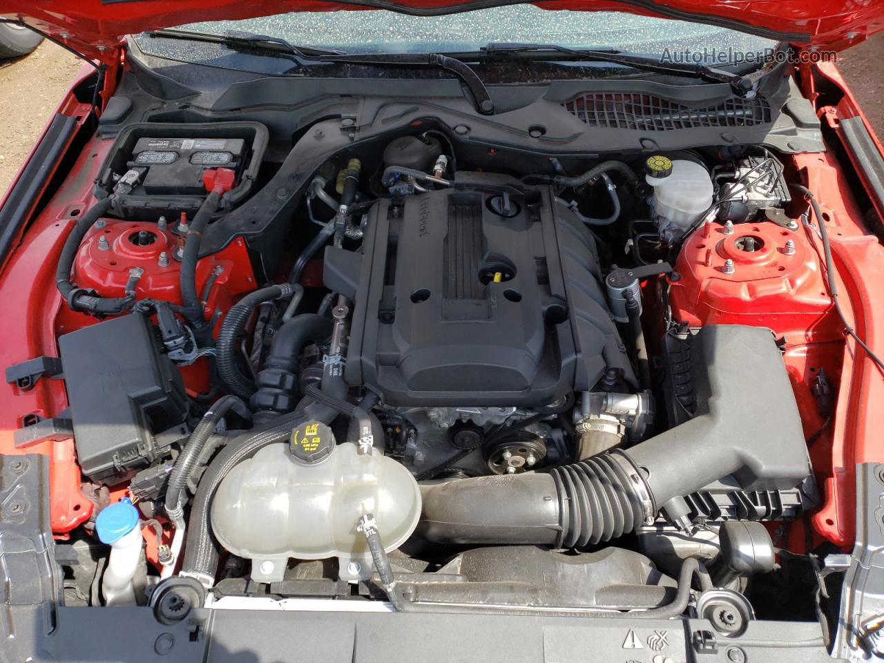 2020 Ford Mustang  Red vin: 1FA6P8TH7L5145460