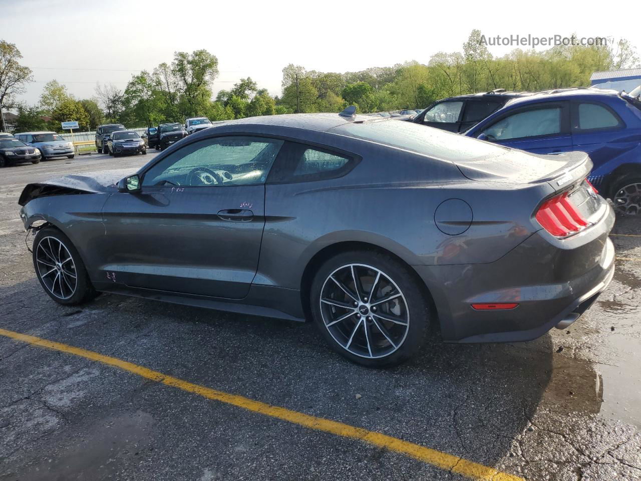 2020 Ford Mustang  Gray vin: 1FA6P8TH7L5173100