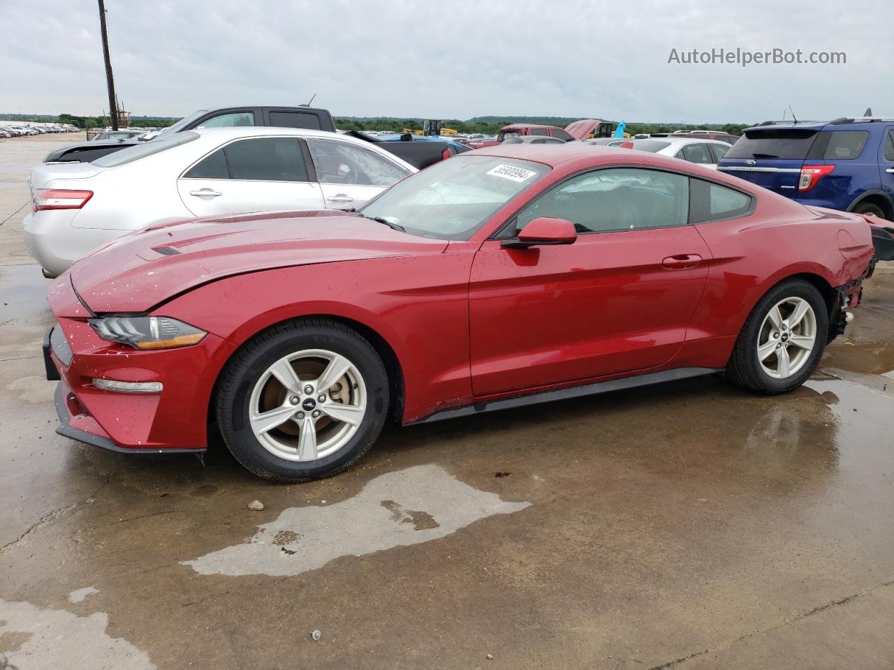 2020 Ford Mustang  Красный vin: 1FA6P8TH7L5175736