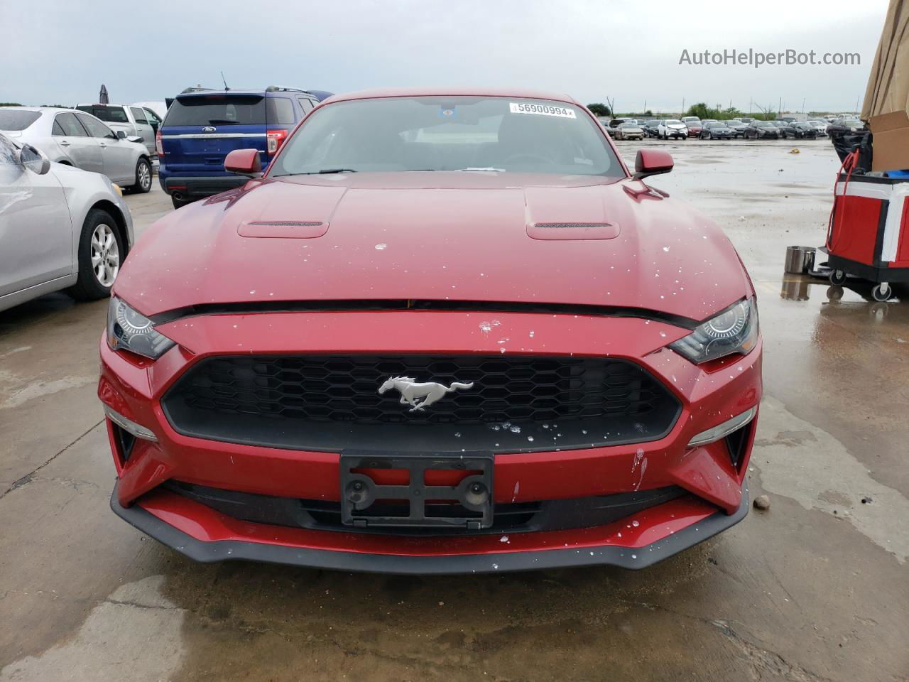 2020 Ford Mustang  Red vin: 1FA6P8TH7L5175736