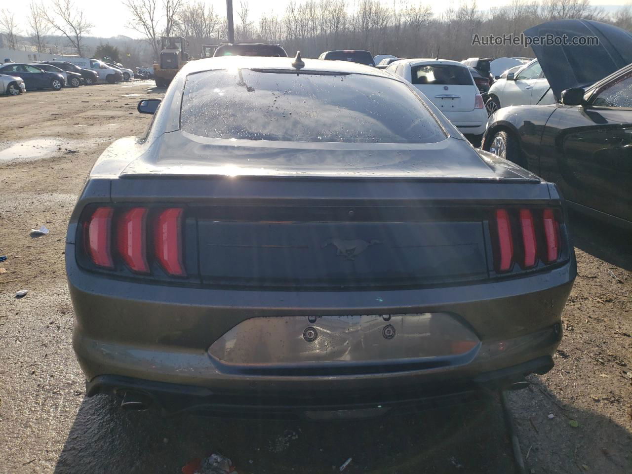 2020 Ford Mustang  Black vin: 1FA6P8TH7L5188308