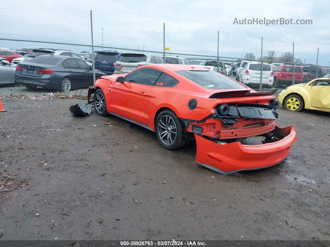 2015 Ford Mustang Ecoboost Orange vin: 1FA6P8TH8F5312123