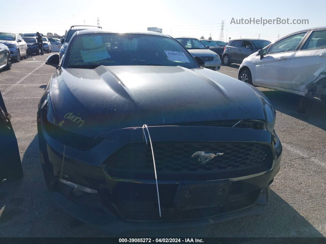 2015 Ford Mustang Ecoboost Black vin: 1FA6P8TH8F5312266