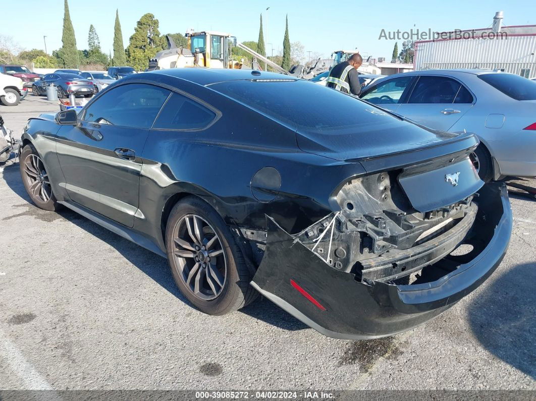 2015 Ford Mustang Ecoboost Black vin: 1FA6P8TH8F5312266