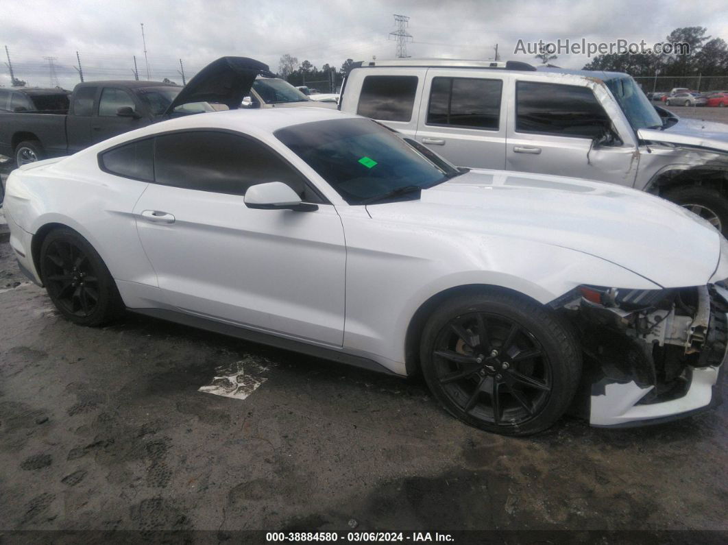 2015 Ford Mustang Ecoboost White vin: 1FA6P8TH8F5316480