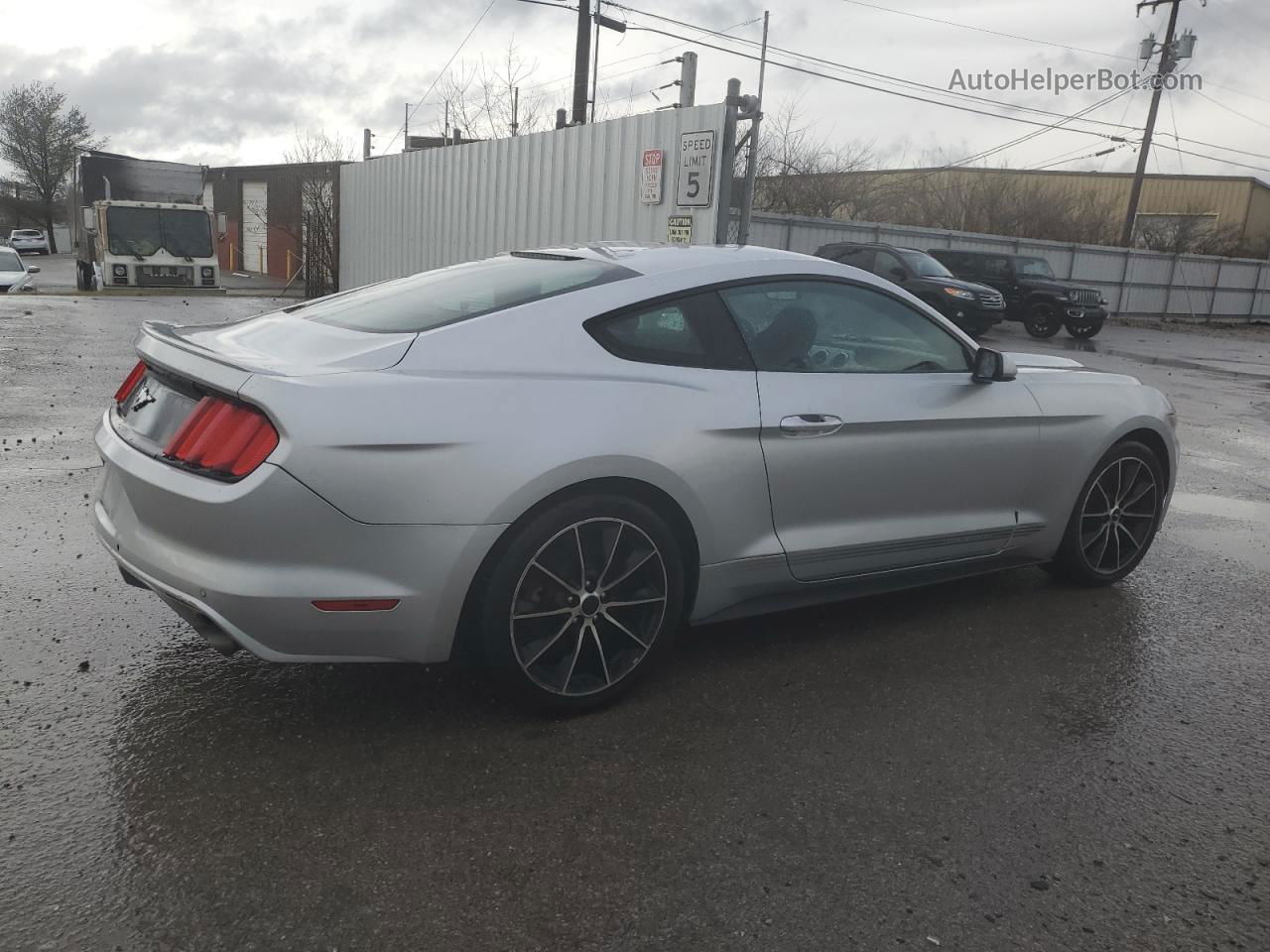 2015 Ford Mustang  Silver vin: 1FA6P8TH8F5329407