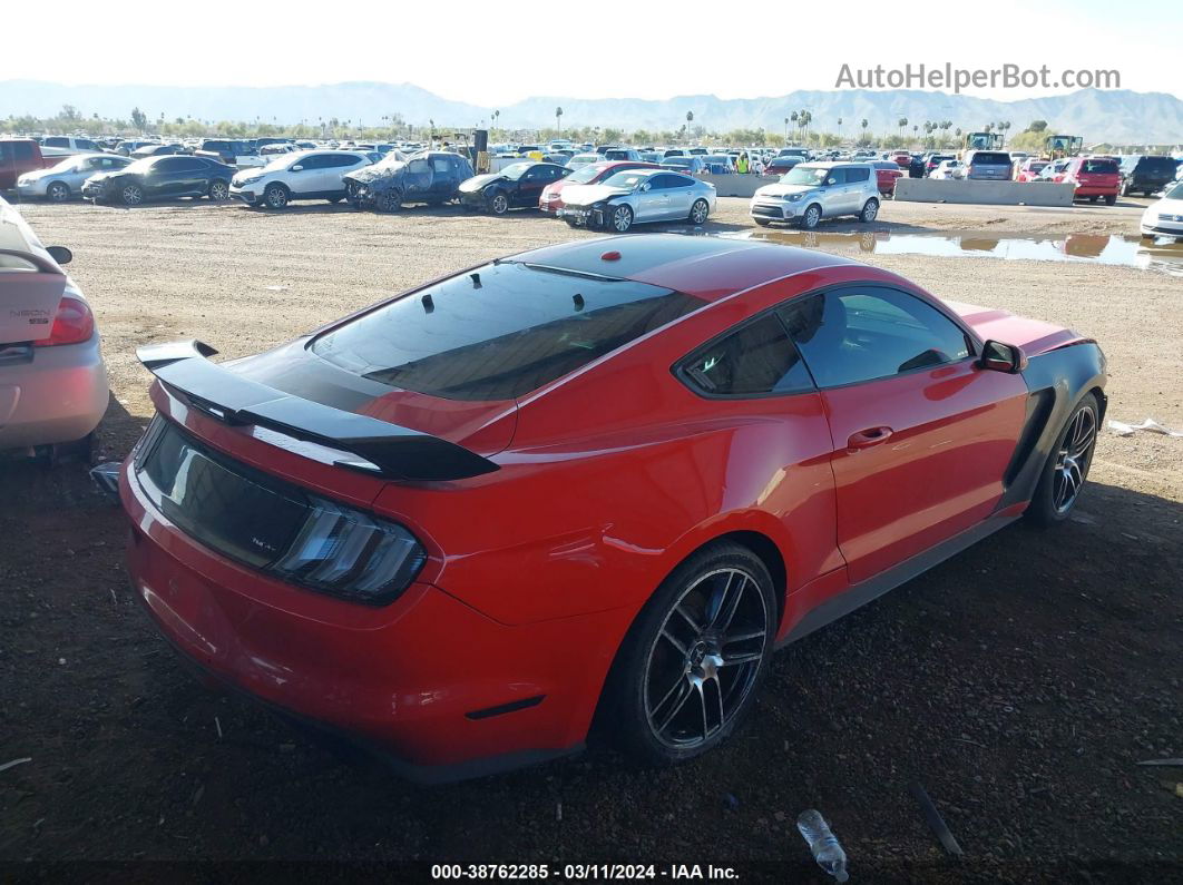 2015 Ford Mustang Ecoboost Red vin: 1FA6P8TH8F5343419