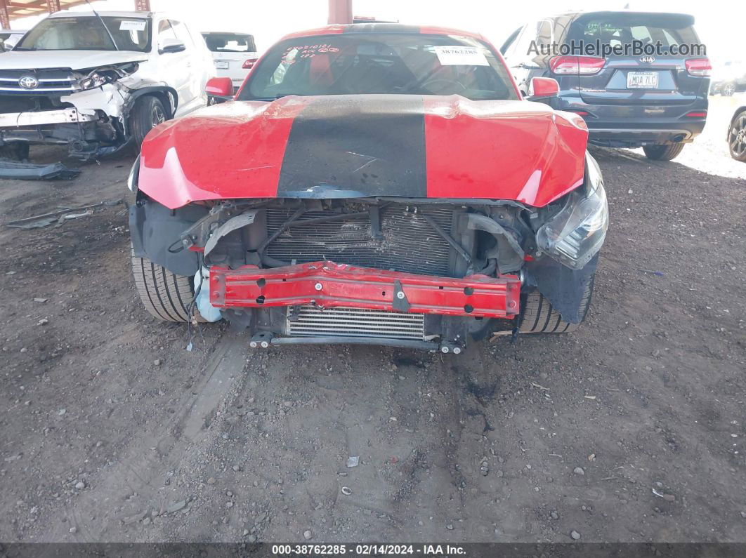 2015 Ford Mustang Ecoboost Red vin: 1FA6P8TH8F5343419