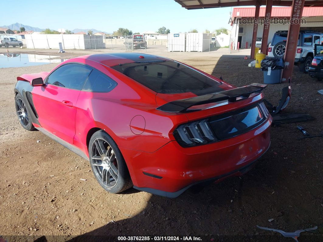 2015 Ford Mustang Ecoboost Red vin: 1FA6P8TH8F5343419