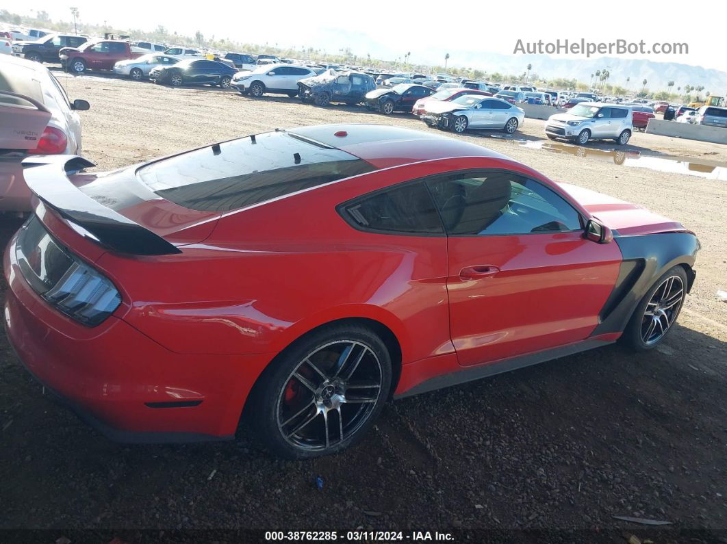 2015 Ford Mustang Ecoboost Red vin: 1FA6P8TH8F5343419