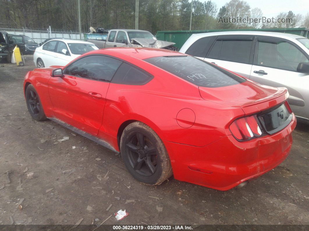 2015 Ford Mustang Ecoboost Red vin: 1FA6P8TH8F5381474