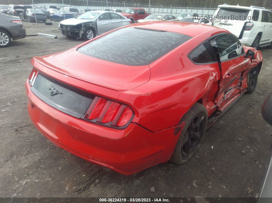 2015 Ford Mustang Ecoboost Red vin: 1FA6P8TH8F5381474