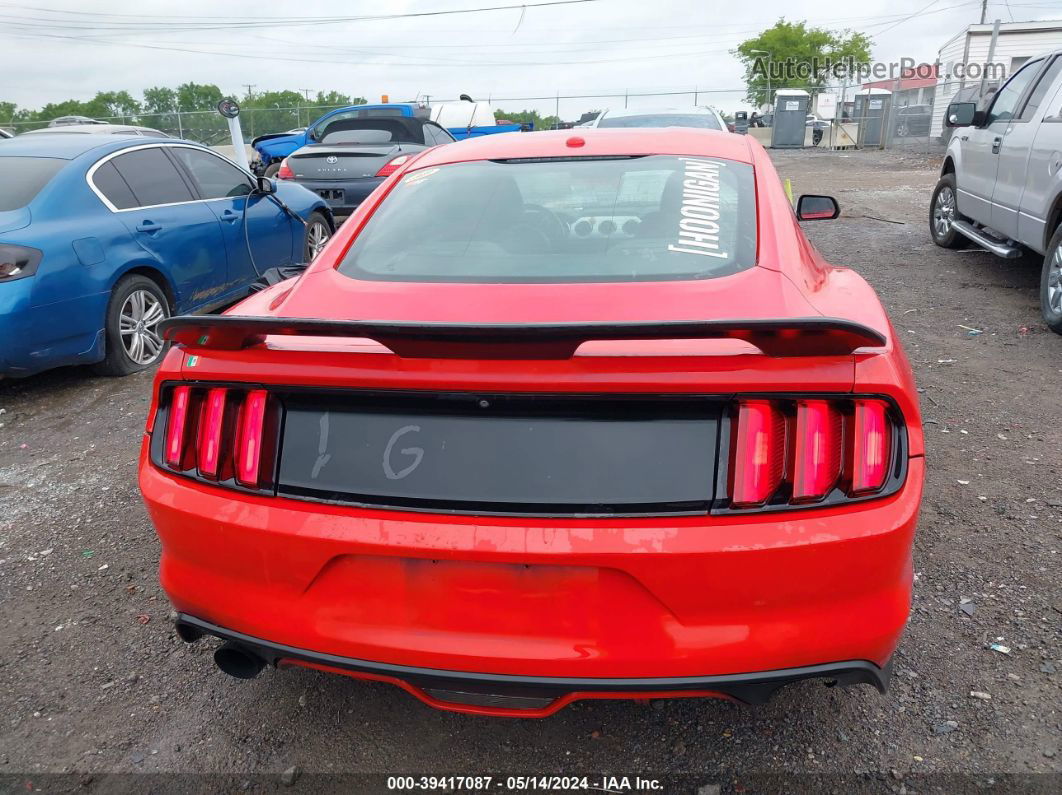 2016 Ford Mustang Ecoboost Red vin: 1FA6P8TH8G5204831