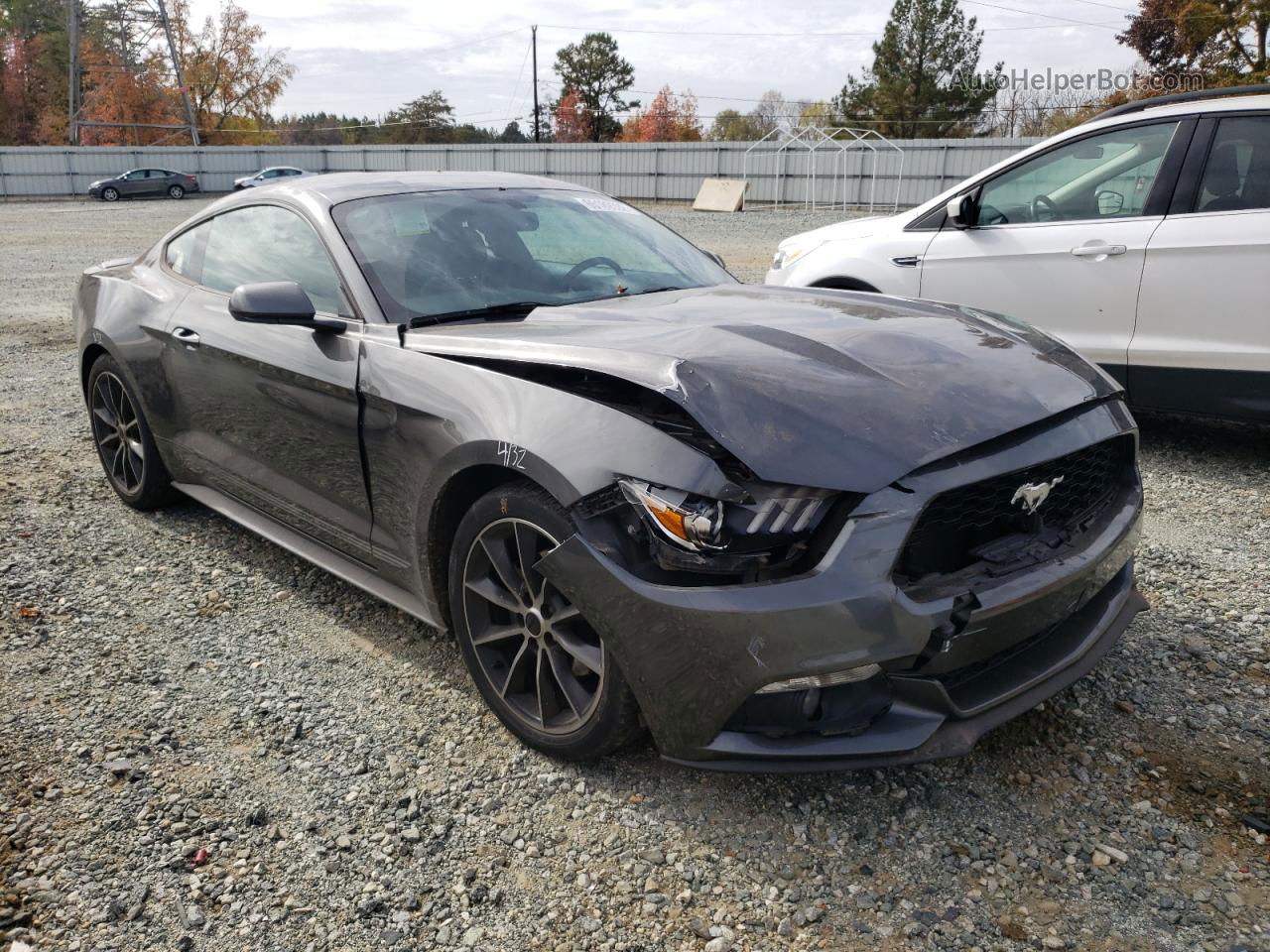 2016 Ford Mustang  Charcoal vin: 1FA6P8TH8G5211763