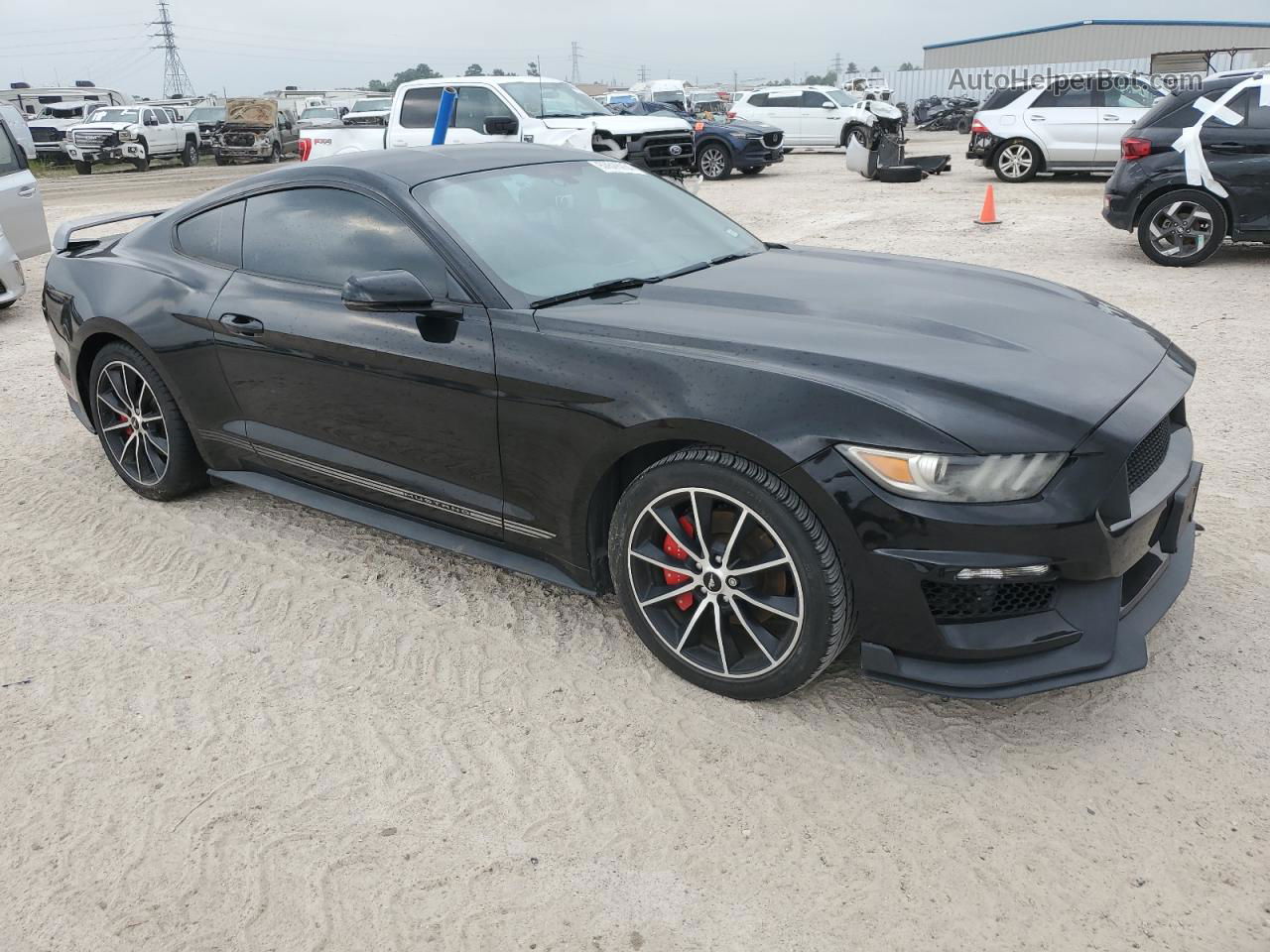 2016 Ford Mustang  Black vin: 1FA6P8TH8G5215506