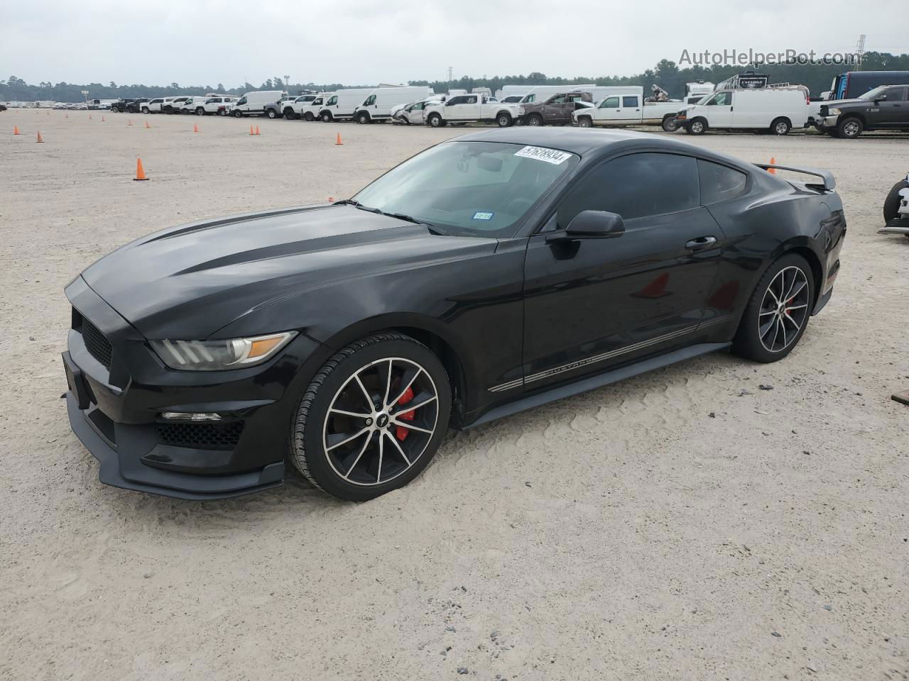 2016 Ford Mustang  Black vin: 1FA6P8TH8G5215506