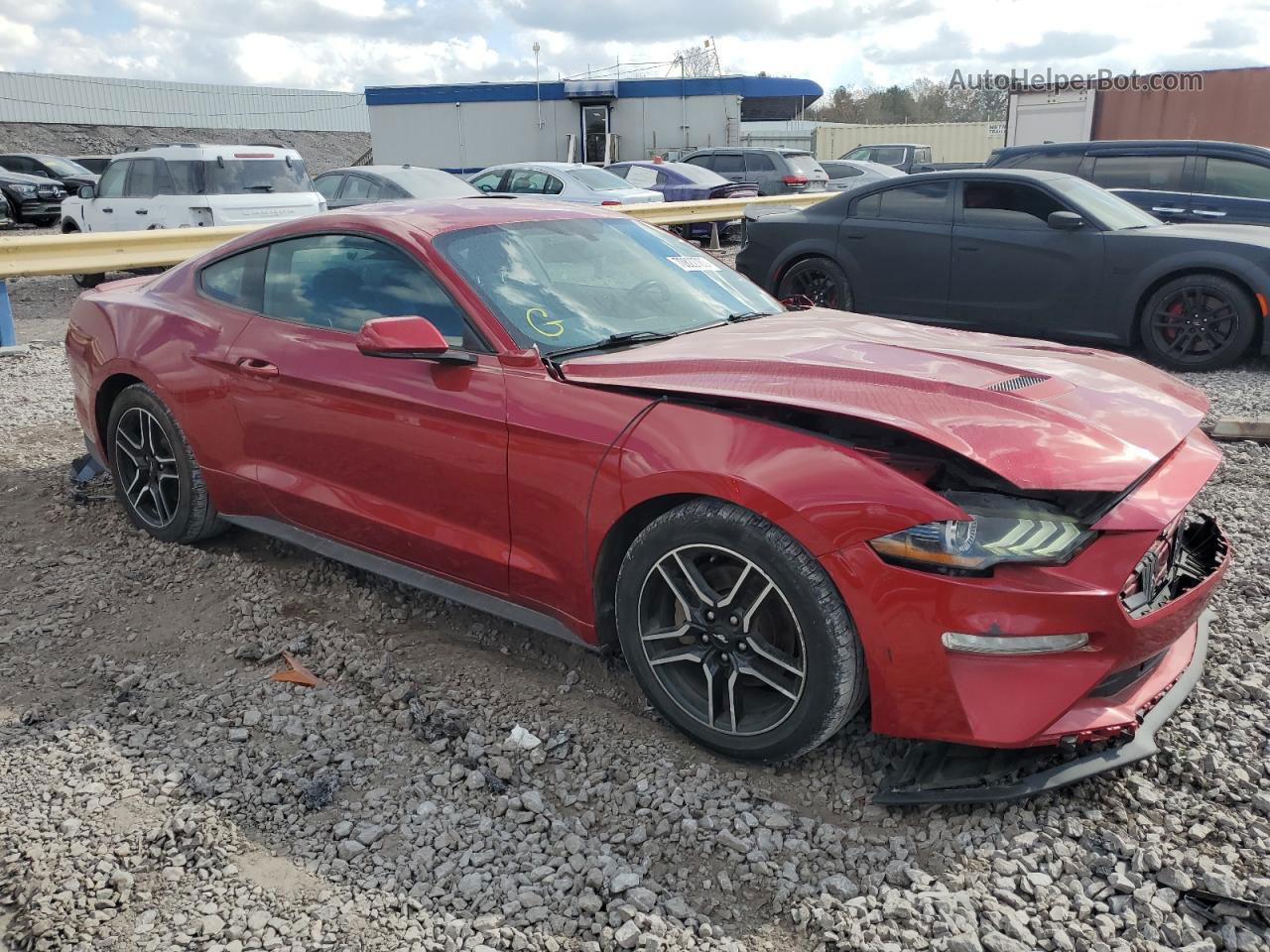 2020 Ford Mustang  Red vin: 1FA6P8TH8L5123578