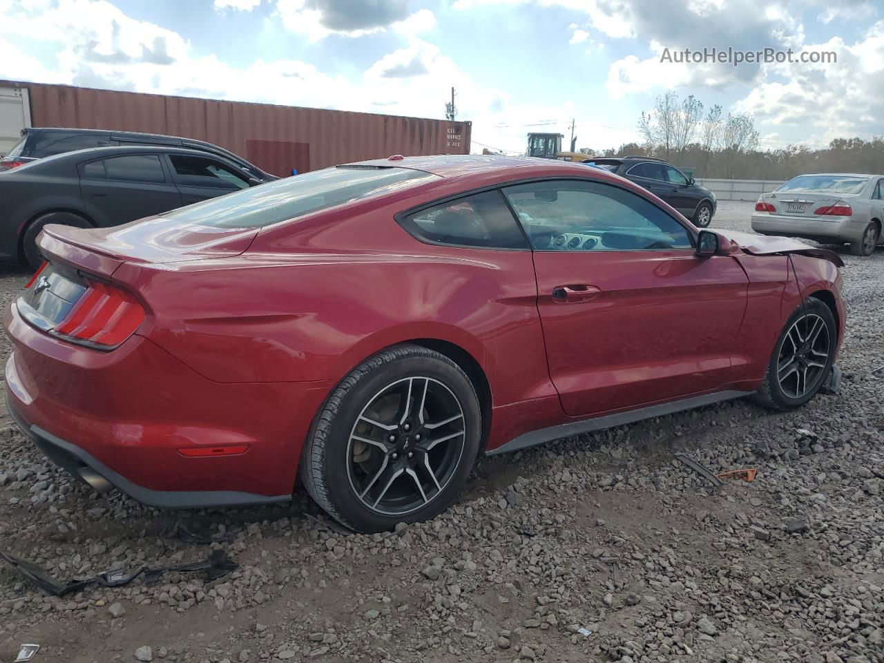 2020 Ford Mustang  Red vin: 1FA6P8TH8L5123578