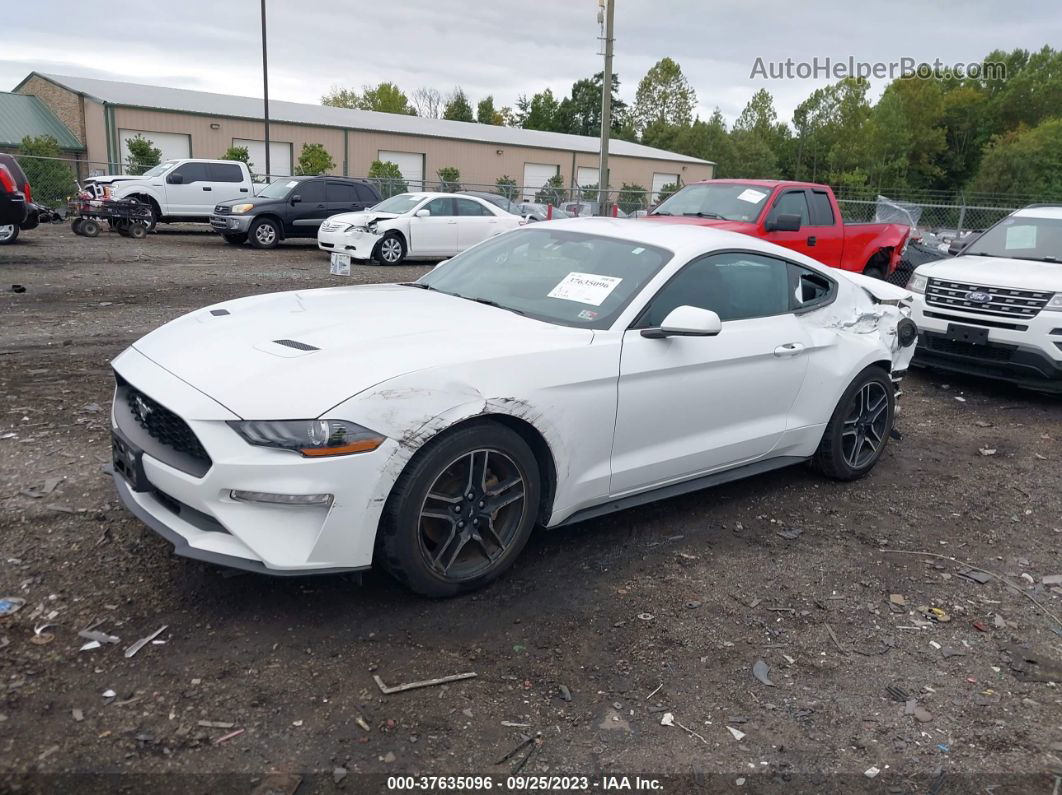 2020 Ford Mustang Ecoboost  White vin: 1FA6P8TH8L5123712