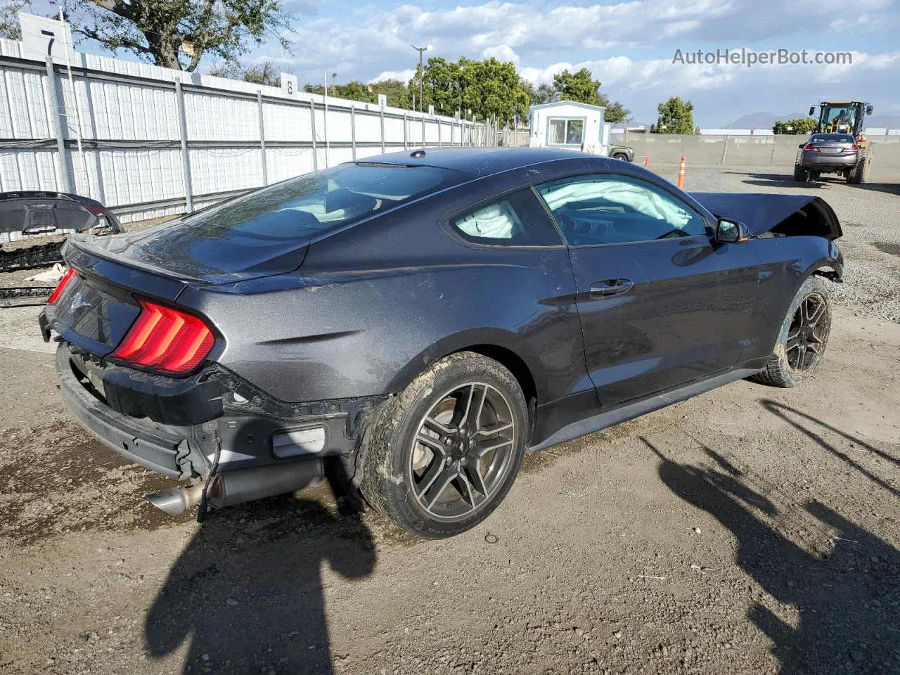 2020 Ford Mustang  Charcoal vin: 1FA6P8TH8L5136363