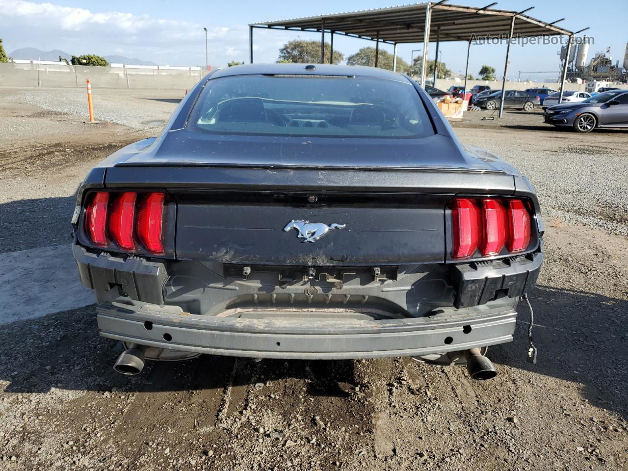 2020 Ford Mustang  Charcoal vin: 1FA6P8TH8L5136363