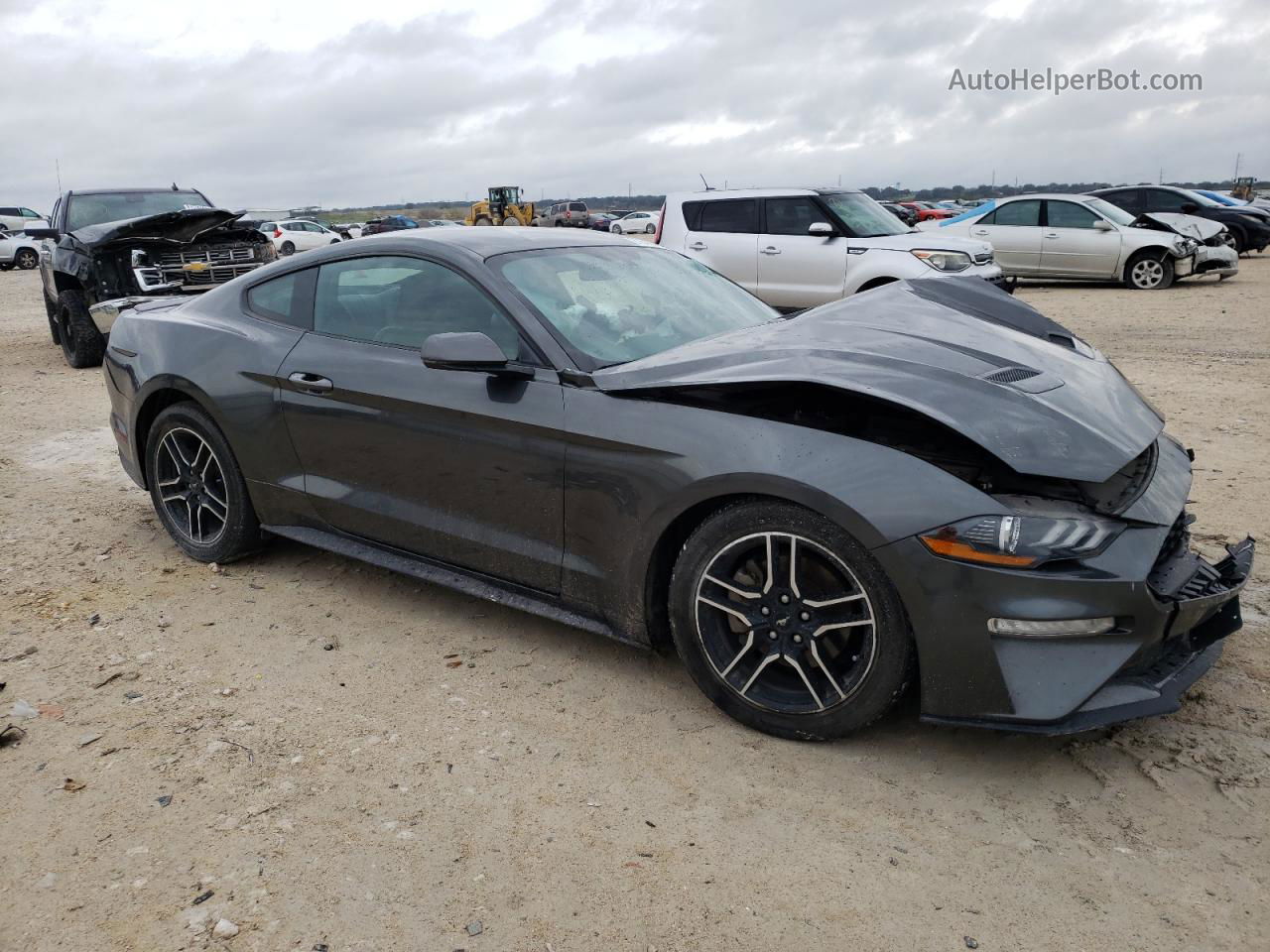 2020 Ford Mustang  Gray vin: 1FA6P8TH8L5137190