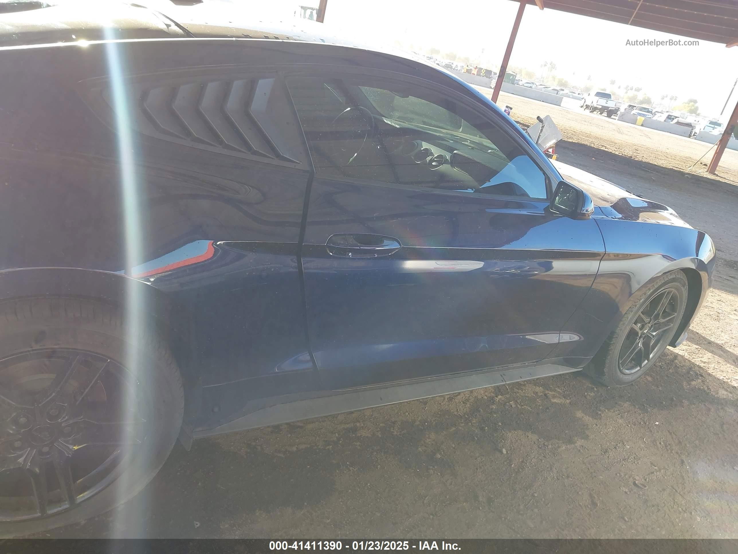 2020 Ford Mustang Ecoboost Fastback Синий vin: 1FA6P8TH8L5142809