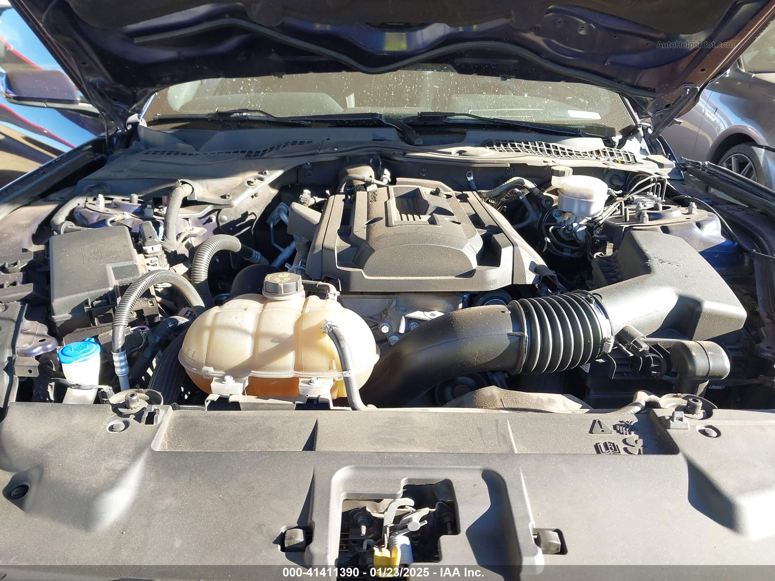 2020 Ford Mustang Ecoboost Fastback Синий vin: 1FA6P8TH8L5142809