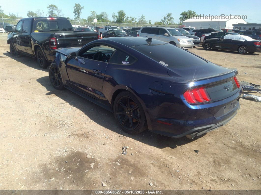 2020 Ford Mustang Ecoboost Синий vin: 1FA6P8TH8L5154202