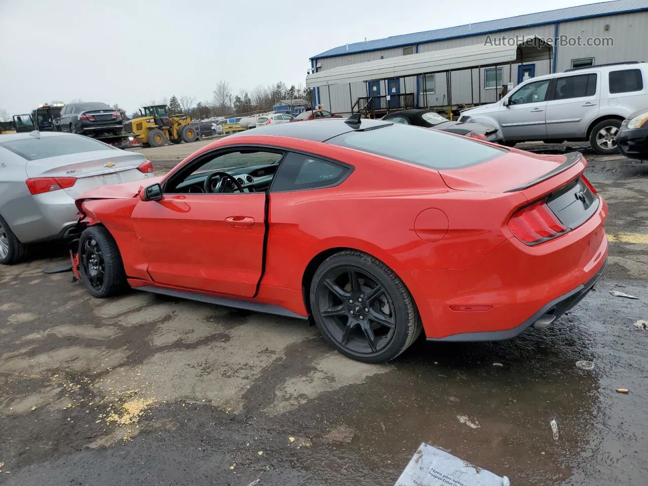 2020 Ford Mustang  Red vin: 1FA6P8TH8L5174305