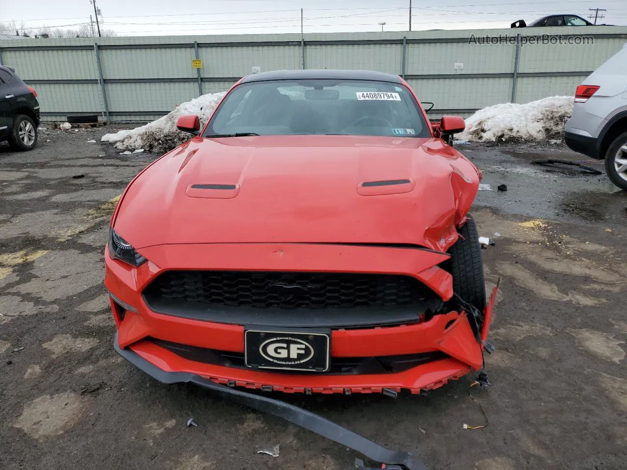 2020 Ford Mustang  Red vin: 1FA6P8TH8L5174305