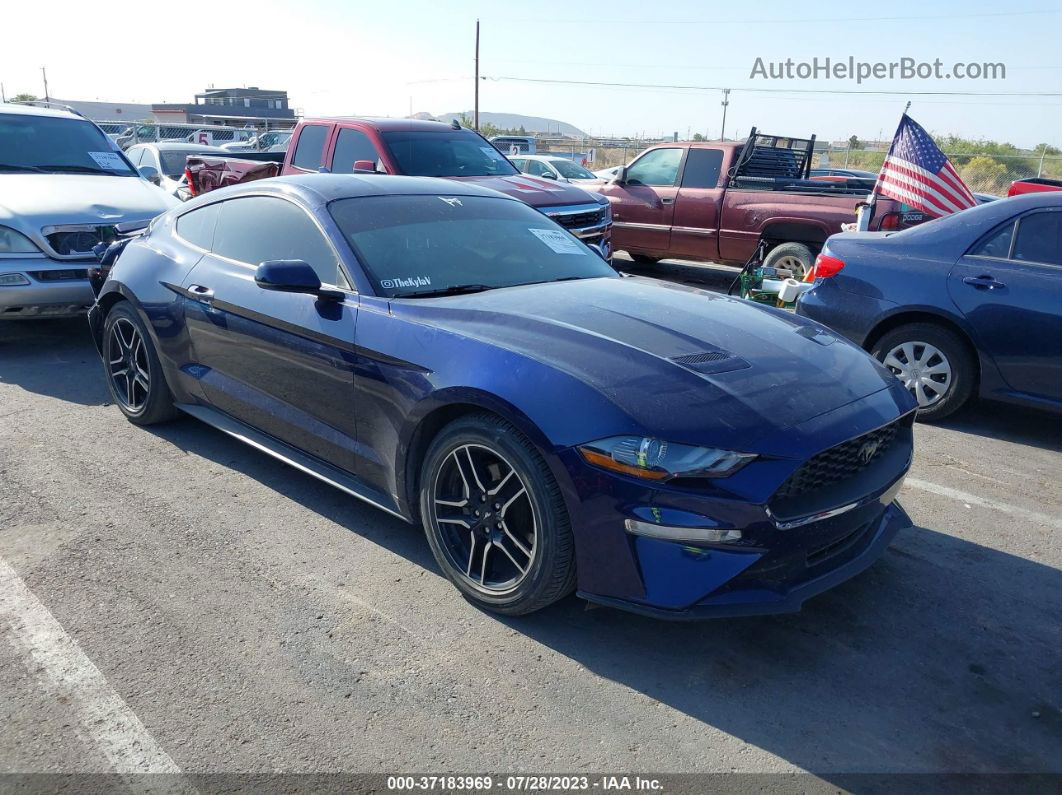 2020 Ford Mustang Ecoboost Premium  Blue vin: 1FA6P8TH8L5184946