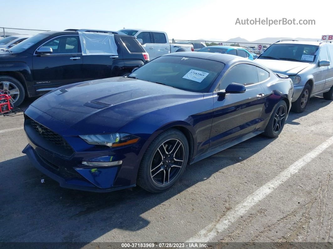 2020 Ford Mustang Ecoboost Premium  Blue vin: 1FA6P8TH8L5184946