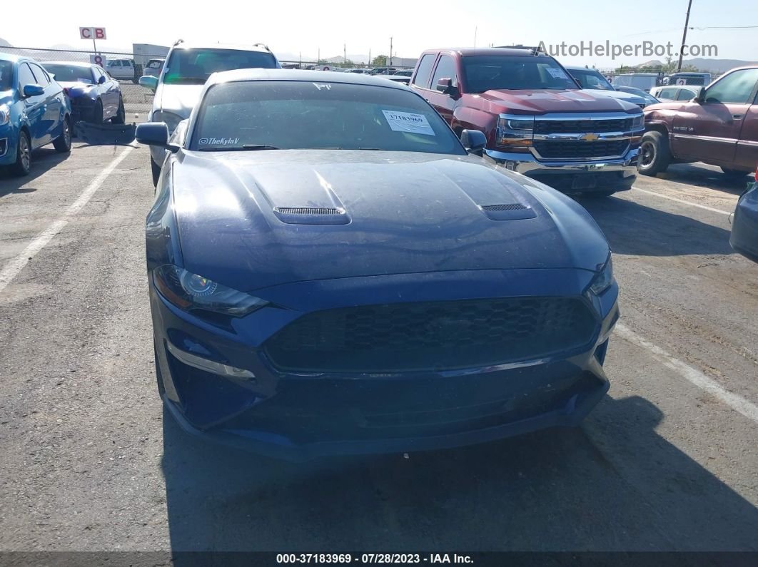 2020 Ford Mustang Ecoboost Premium  Blue vin: 1FA6P8TH8L5184946