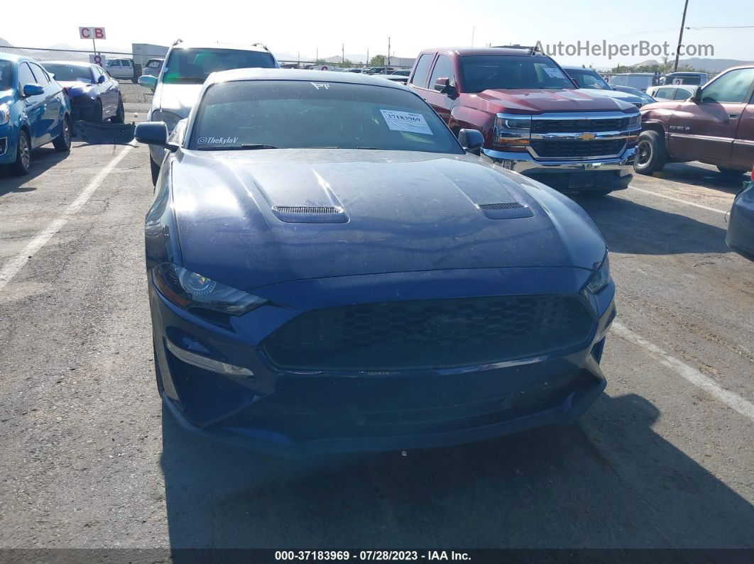 2020 Ford Mustang Ecoboost Premium  Синий vin: 1FA6P8TH8L5184946