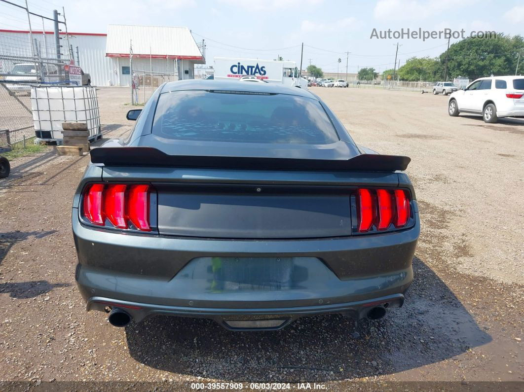 2015 Ford Mustang Ecoboost Gray vin: 1FA6P8TH9F5306007