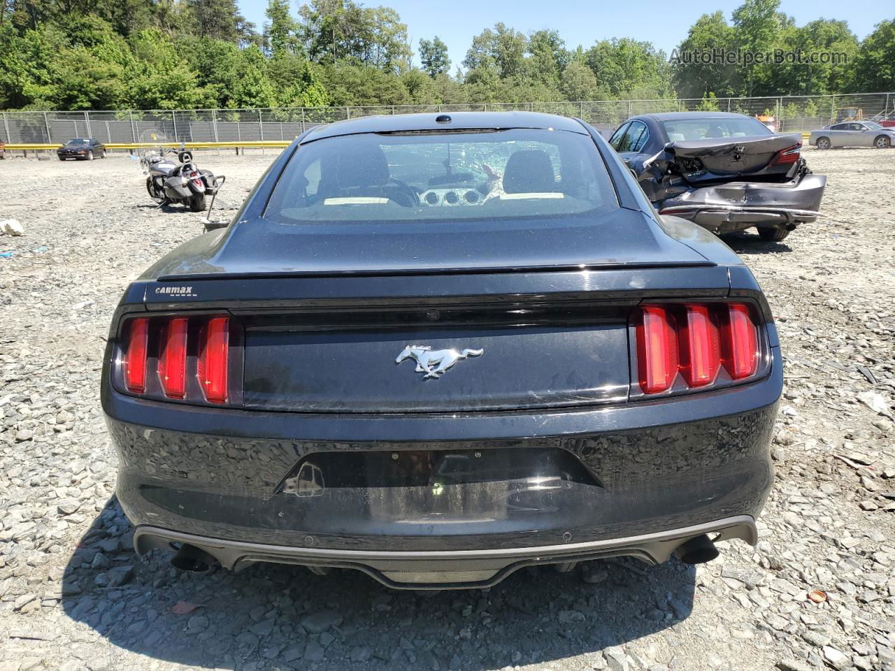 2015 Ford Mustang  Black vin: 1FA6P8TH9F5320814