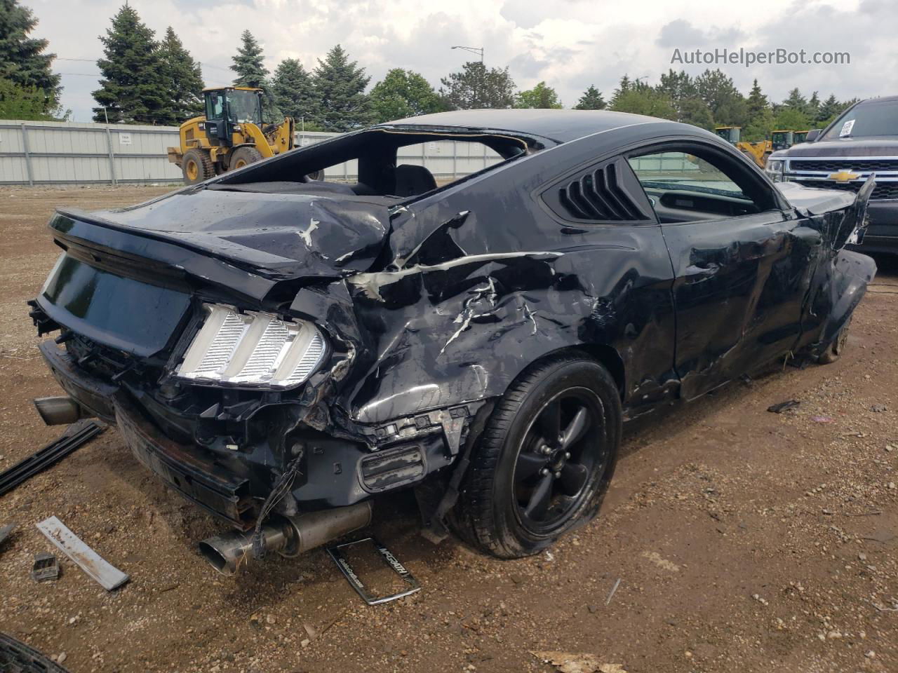 2015 Ford Mustang  Black vin: 1FA6P8TH9F5321011