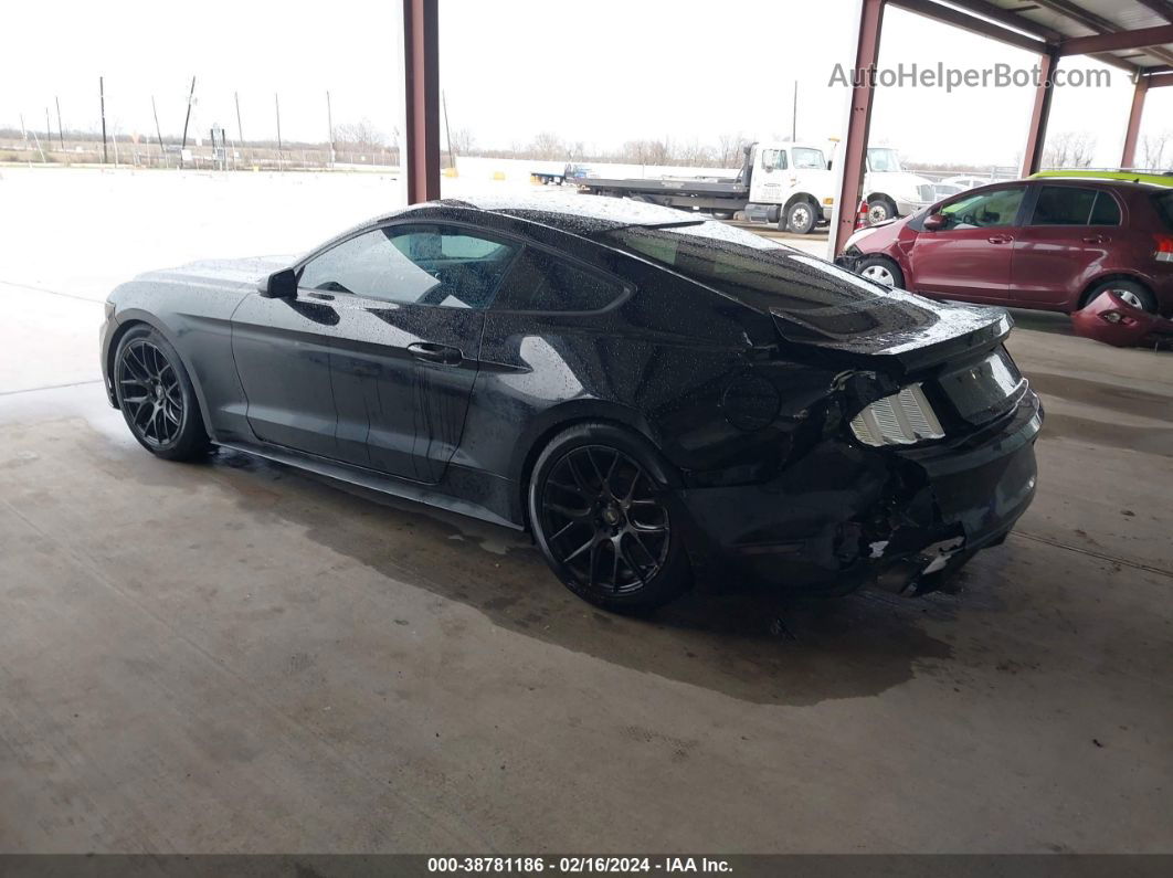 2015 Ford Mustang Ecoboost Black vin: 1FA6P8TH9F5322062