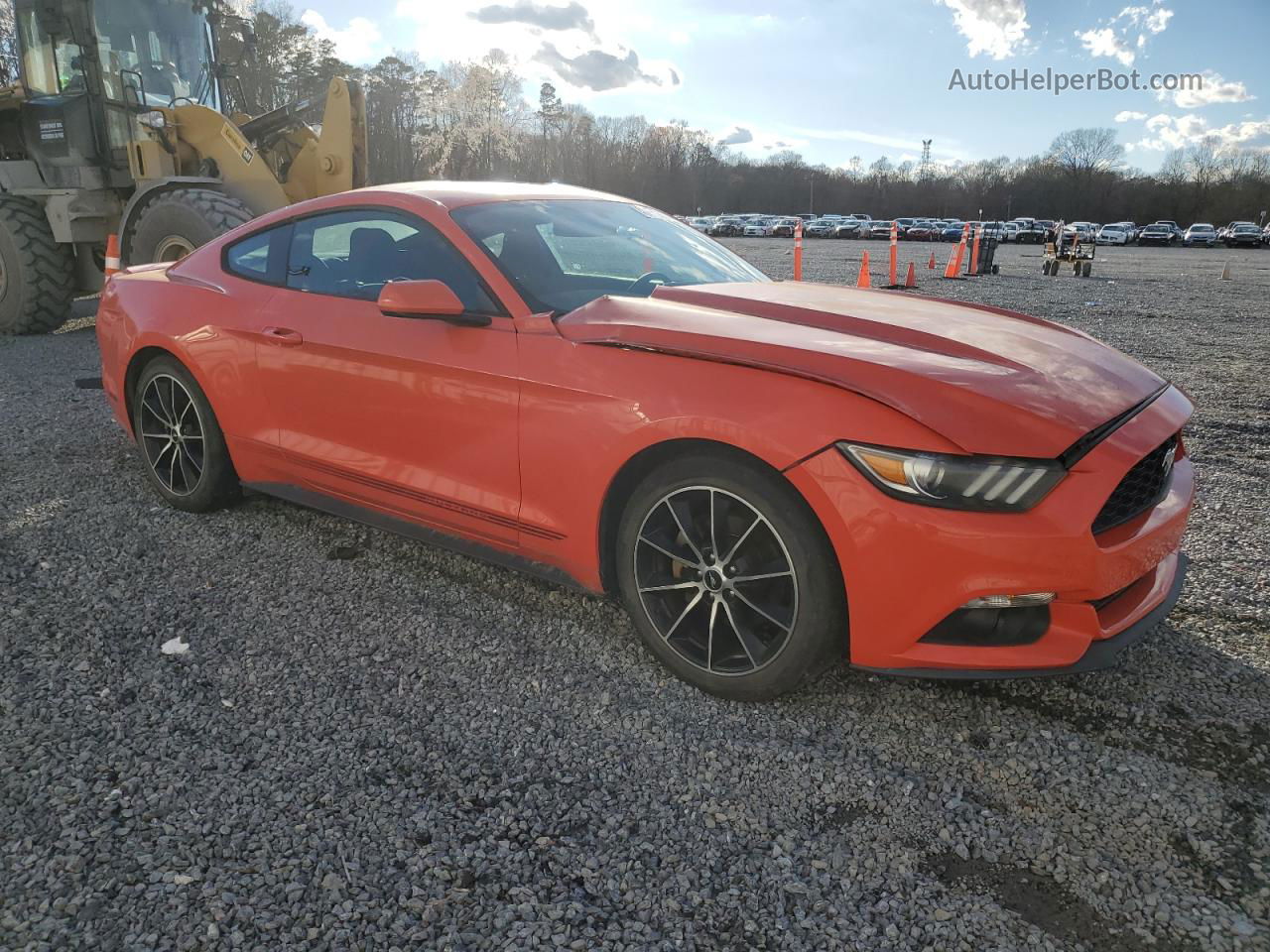 2015 Ford Mustang  Orange vin: 1FA6P8TH9F5340674