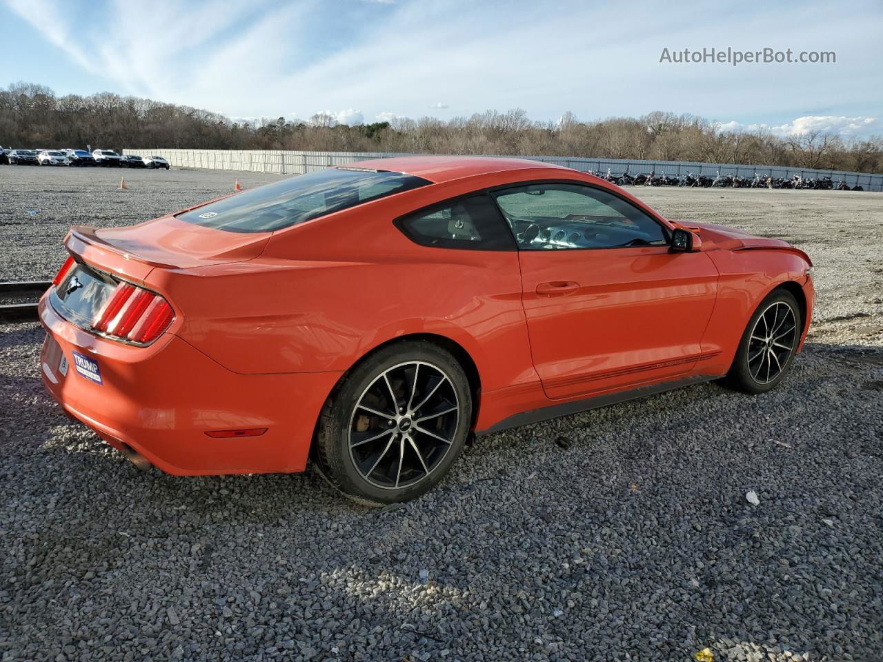 2015 Ford Mustang  Orange vin: 1FA6P8TH9F5340674