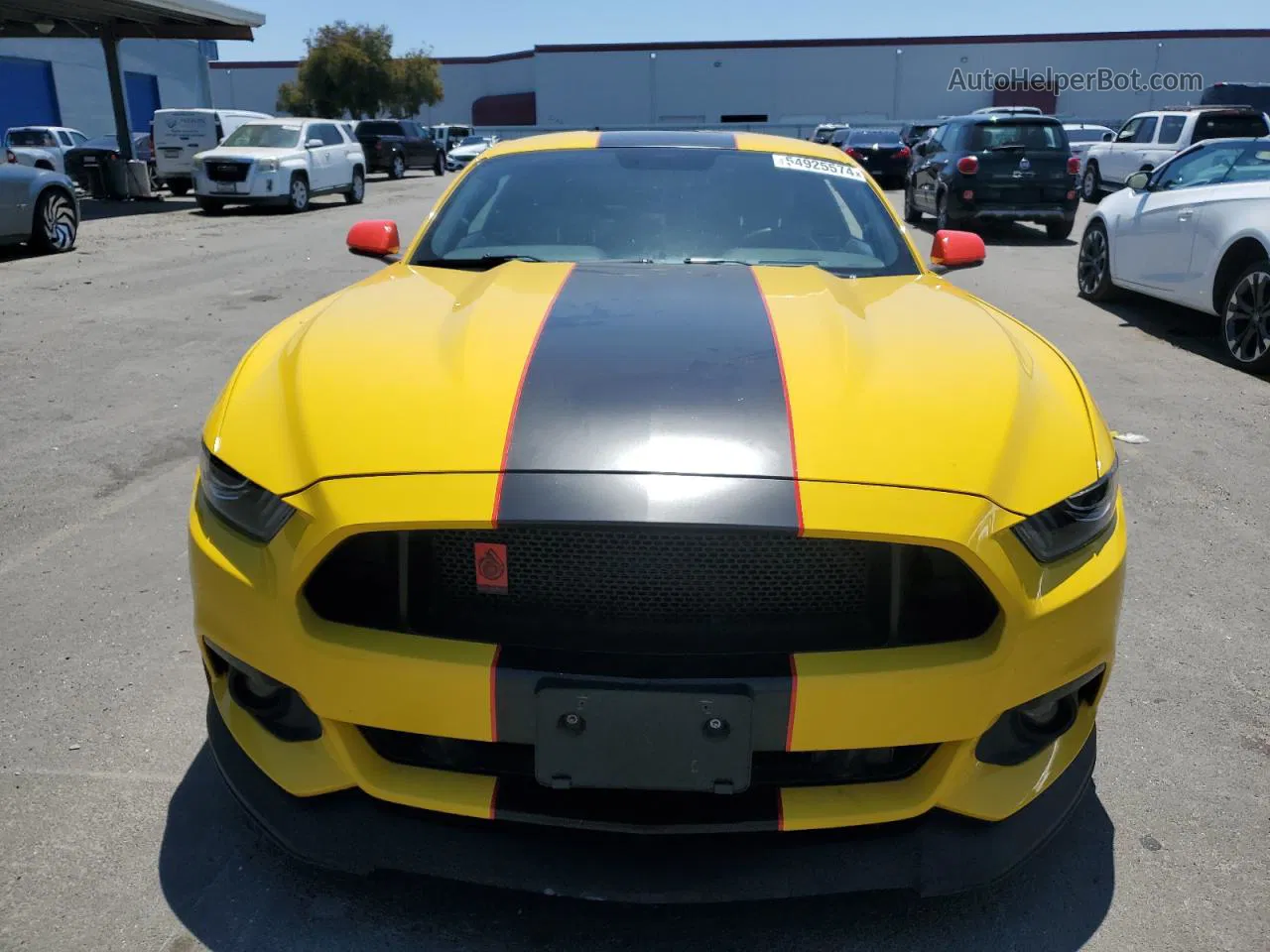 2015 Ford Mustang  Yellow vin: 1FA6P8TH9F5351822