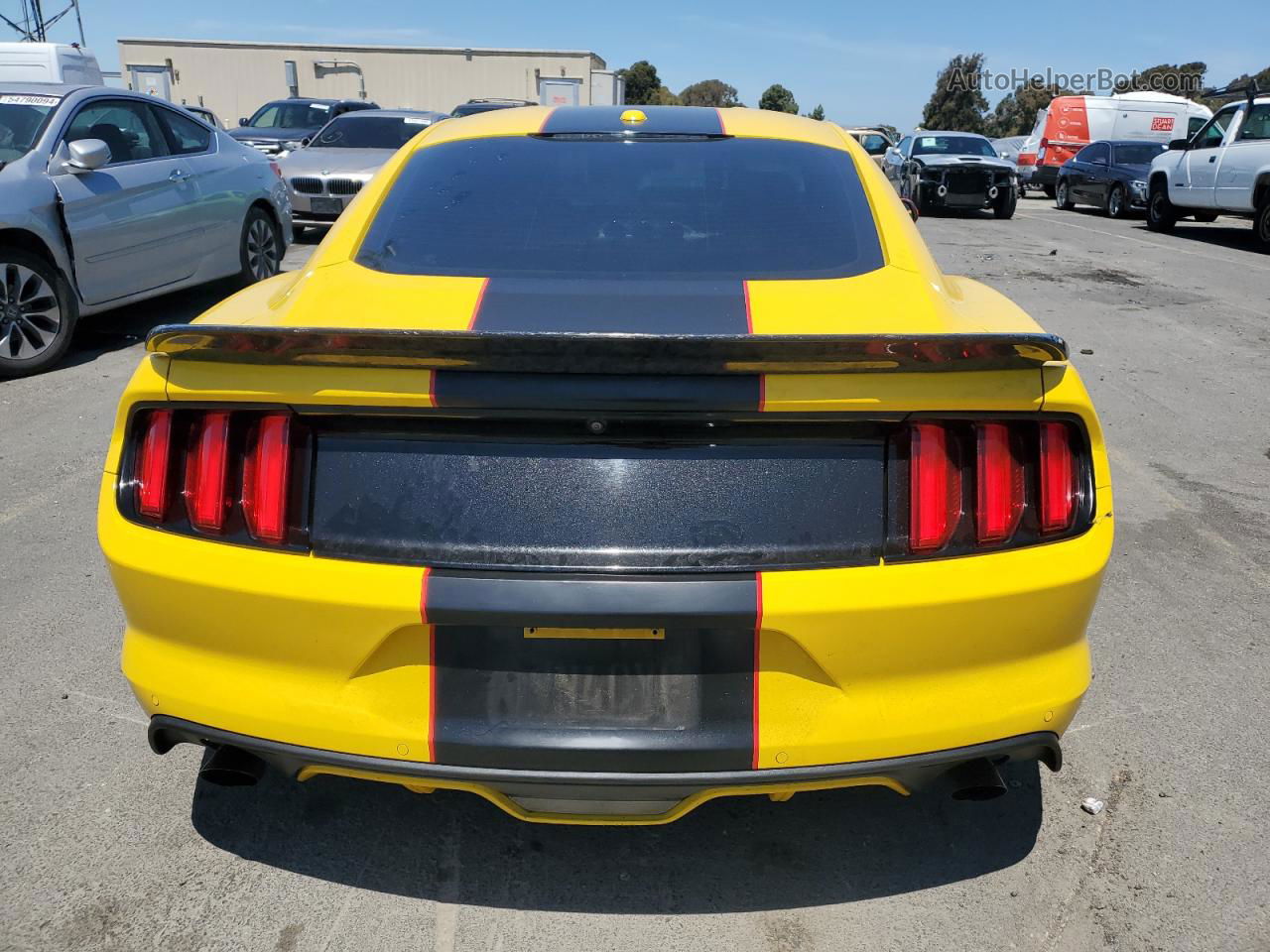 2015 Ford Mustang  Yellow vin: 1FA6P8TH9F5351822