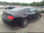 2015 Ford Mustang Ecoboost Black vin: 1FA6P8TH9F5356955