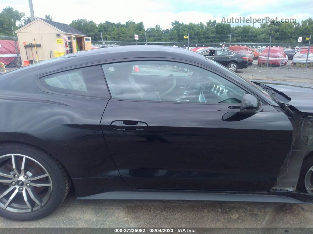 2015 Ford Mustang Ecoboost Black vin: 1FA6P8TH9F5356955